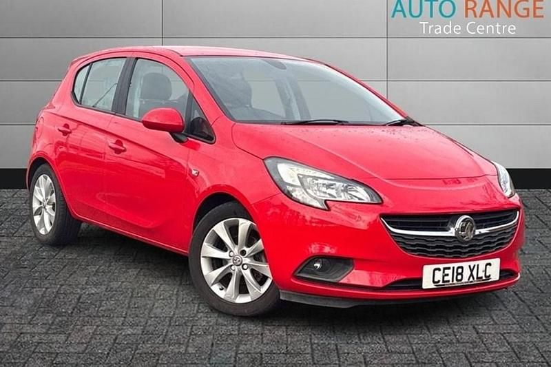 Used Vauxhall Corsa 75 HP (55 kW) 2018 Red Hatchback