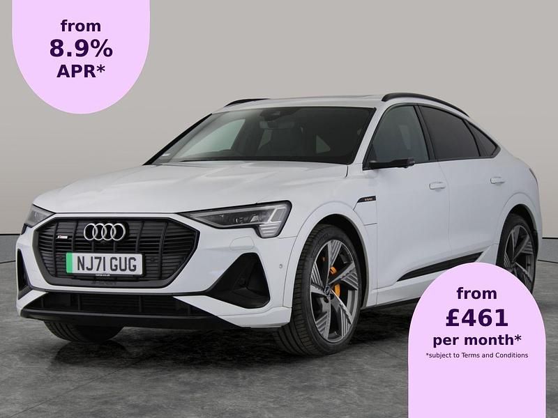 White Used 2021 Audi e-tron Advanced SUV | £29,798 - Image 1/2