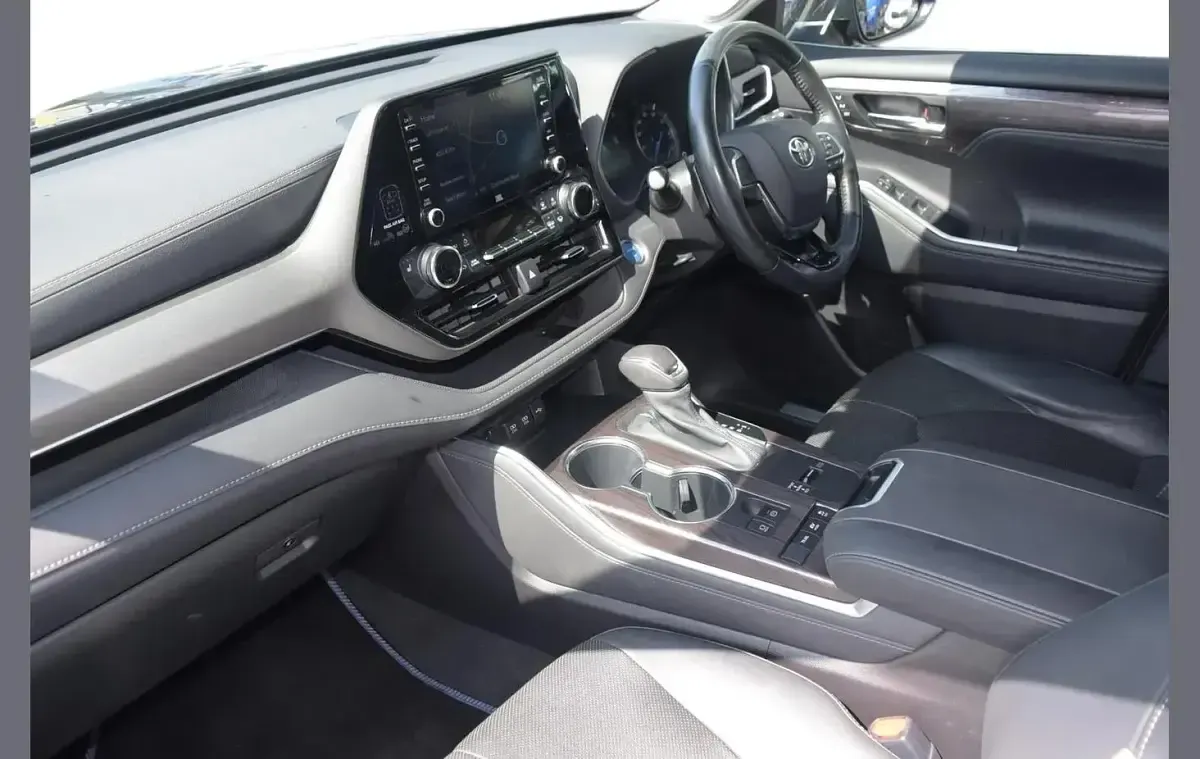 Used Toyota Highlander 244 HP (179 kW) 2021 Blue SUV