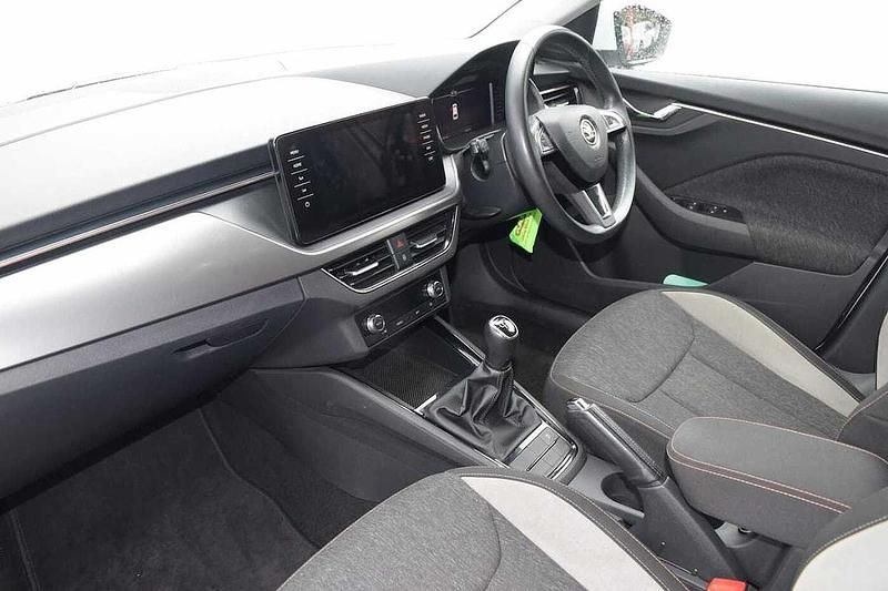 Used Skoda Scala SE L 115 HP (84 kW) 2020 Moon white metallic Hatchback