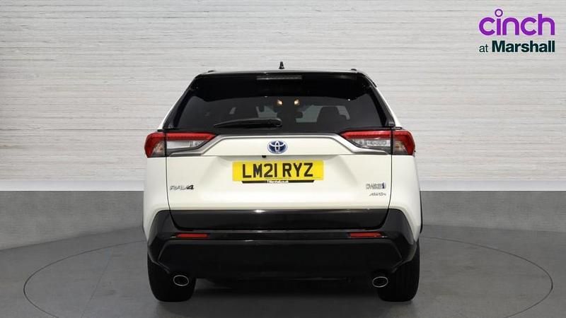 Used Toyota RAV4 Hybrid 306 HP (225 kW) 2021 Bitone  white/black SUV