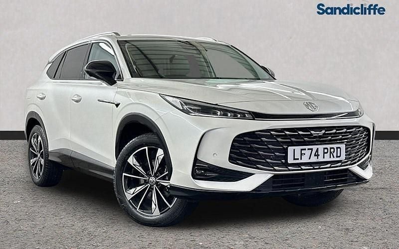 Solid white pearl Used 2024 MG HS Trophy SUV | £20,435 (Expensive) - Image 1/4