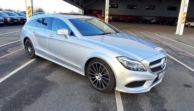 Used Mercedes CLS220 AMG Line Premium 2015 Silver Estate