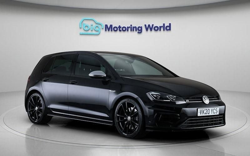 Used VW Golf VII R 300 HP (220 kW) 2020 Black Hatchback