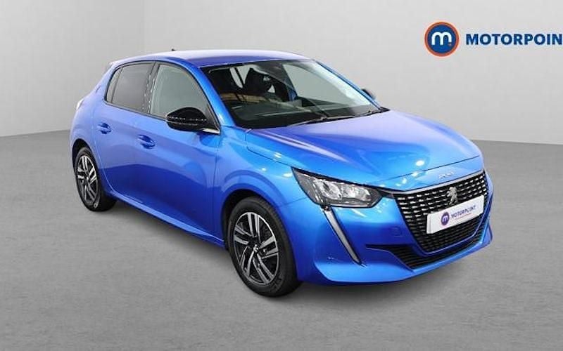 Used Peugeot 208 Allure+ 131 HP (96 kW) 2023 Blue Hatchback