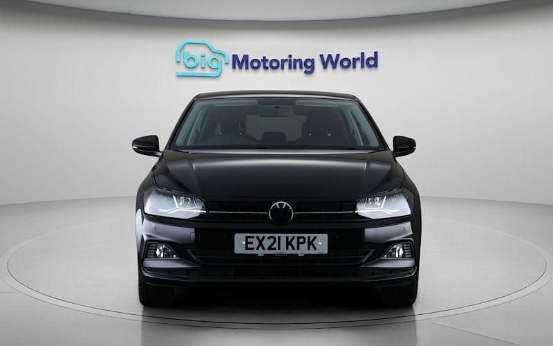 Used VW Polo Match 80 HP (58 kW) 2021 Black Hatchback