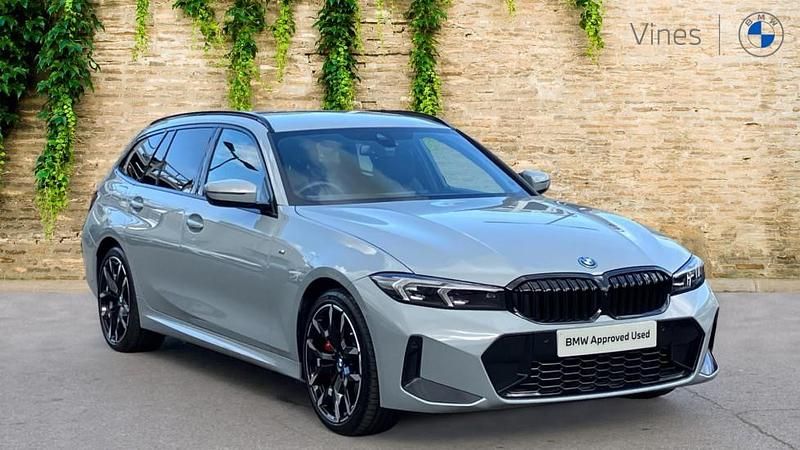 Grey Used 2024 BMW 330e M Sport Estate | £40,701 (A bit pricey) - Image 1/4