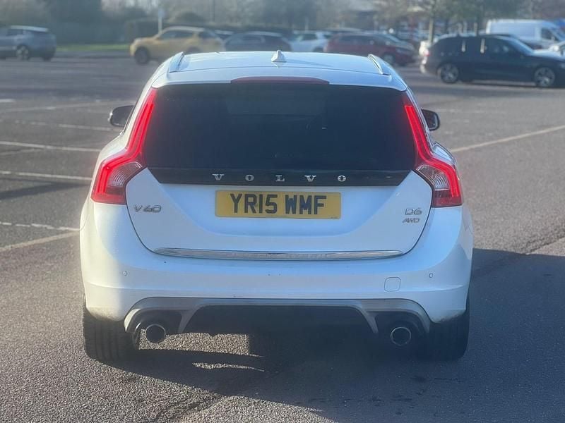 Used Volvo V60 R-Design 2015 White Estate