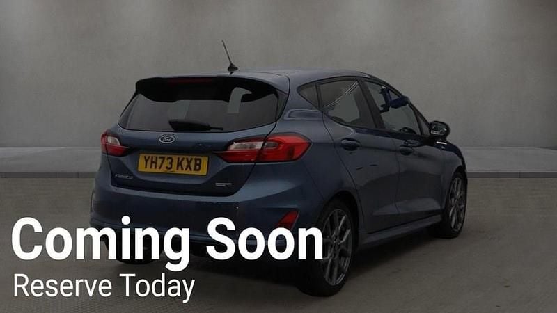 Used Ford Fiesta ST-Line 125 HP (91 kW) 2023 Blue Hatchback