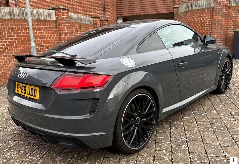 Used Audi TT Black Edition 245 HP (180 kW) 2019 Grey Coupe