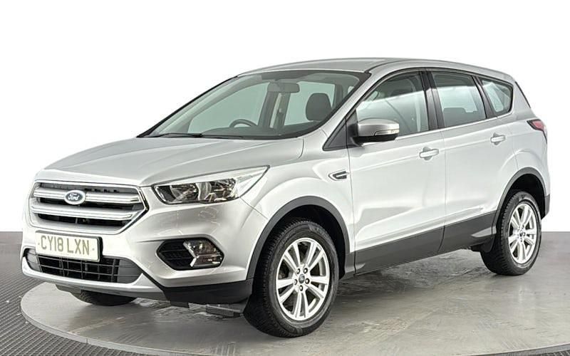 Used Ford Kuga Zetec 120 HP (88 kW) 2018 Silver SUV