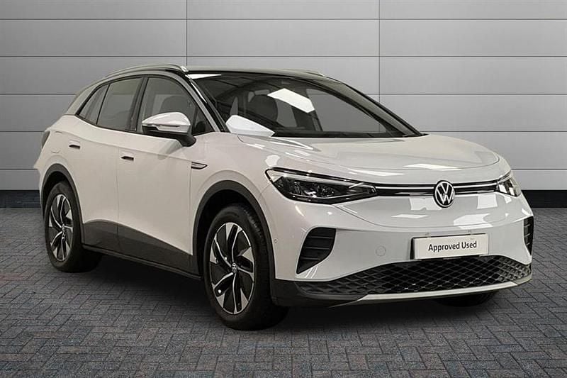 Glacier white Used 2023 VW ID.4 Pro SUV | £23,490 (Good price) - Image 1/3