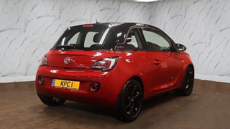 Used Vauxhall Adam S 70 HP (51 kW) 2018 Red Hatchback