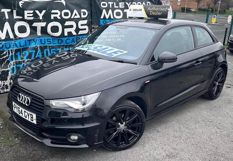 Black Used 2014 Audi A1 S-Line Hatchback | £5,395 (Fair price) - Image 1/4