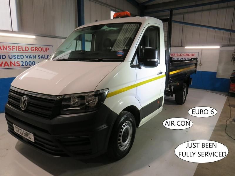 White Used 2021 VW Crafter Startline Van | £15,750 (Good price) - Image 1/4