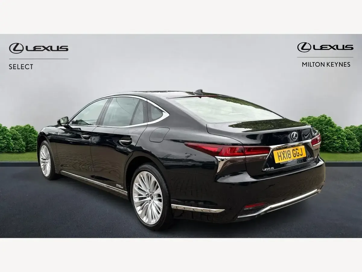 Used Lexus LS500h 359 HP (264 kW) 2018 Black Sedan