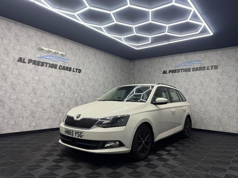 White Used 2015 Skoda Fabia SE L Estate | £5,999 (A bit pricey) - Image 1/2