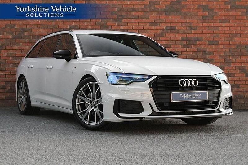 White Used 2021 Audi A6 Black Edition Estate | £24,989 (Good price) - Image 1/1