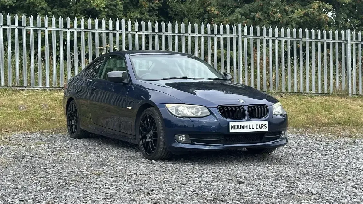 Used BMW 320 2010 Blue Coupe