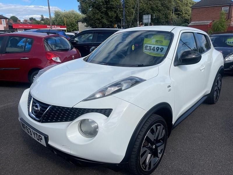 White Used 2013 Nissan Juke N-TEC SUV | £3,499 (A bit pricey) - Image 1/4