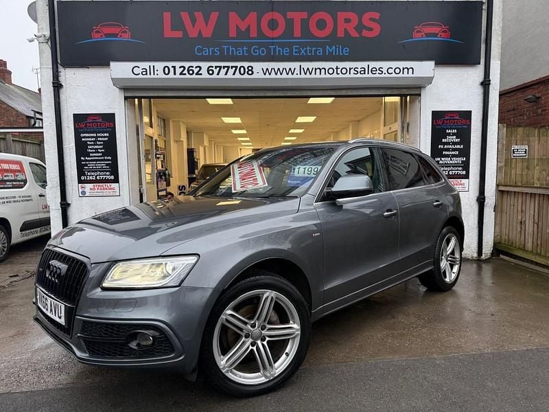 Grey Used 2016 Audi Q5 S-line plus SUV | £11,995 (Super price) - Image 1/4