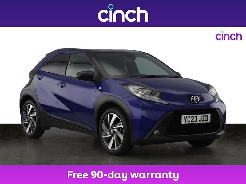 Blue Used 2023 Toyota Aygo Hatchback | £15,429 (Fair price) - Image 1/3