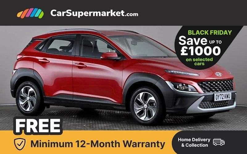 Red Used 2022 Hyundai Kona SE SUV | £15,697 (Fair price) - Image 1/4