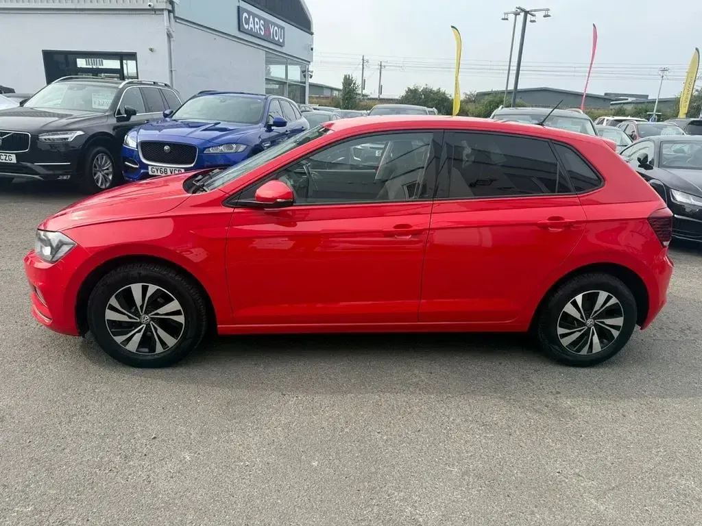 Used VW Polo Match 95 HP (69 kW) 2020 Red Hatchback