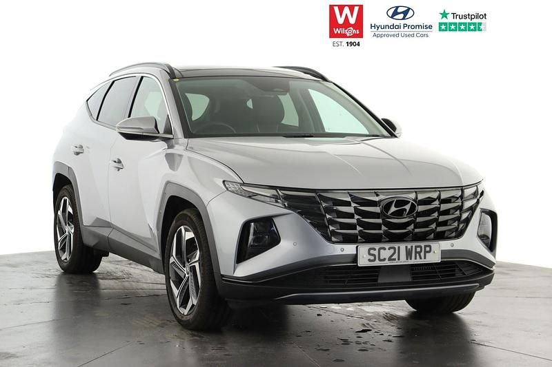 Silver Used 2021 Hyundai Tucson Ultimate SUV | £23,499 (Fair price) - Image 1/3