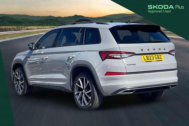 Used Skoda Kodiaq SportLine 150 HP (110 kW) 2023 Meteor grey SUV