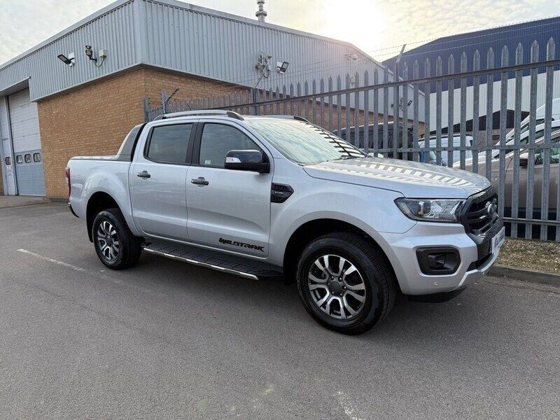 Silver Used 2021 Ford Ranger Wildtrack Pickup | £26,154 (A bit pricey) - Image 1/4
