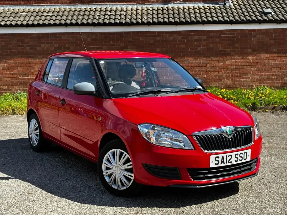 Used Skoda Fabia 2012 Red Hatchback