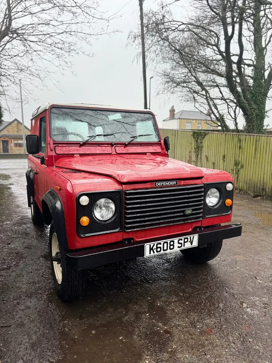 Used Land Rover Defender 1993 Red SUV