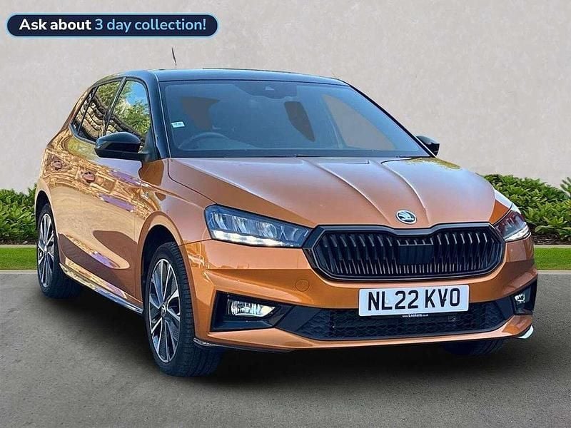 Orange Used 2022 Skoda Fabia Monte Carlo Hatchback | £16,541 (Fair price) - Image 1/4