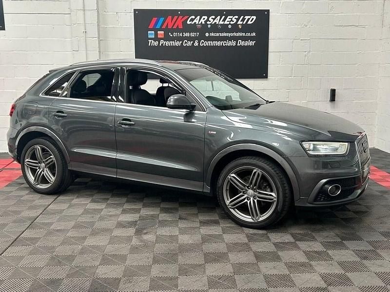 Grey Used 2014 Audi Q3 S-Line SUV | £10,995 (A bit pricey) - Image 1/4