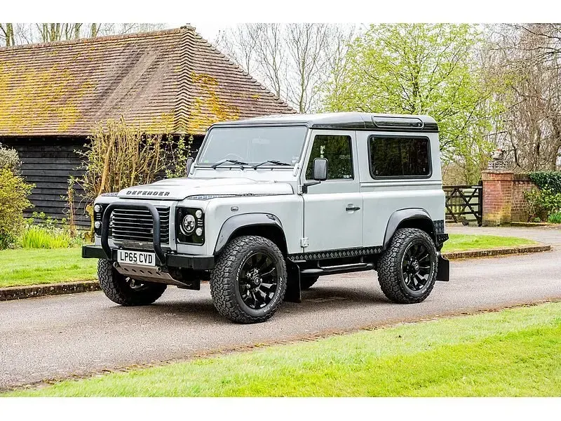 Używany Land Rover Defender 2015 Srebrny SUV
