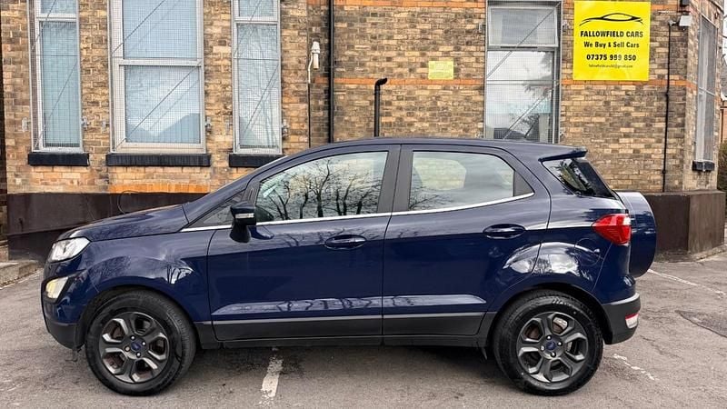 Used Ford Ecosport Zetec 100 HP (73 kW) 2018 Blue SUV