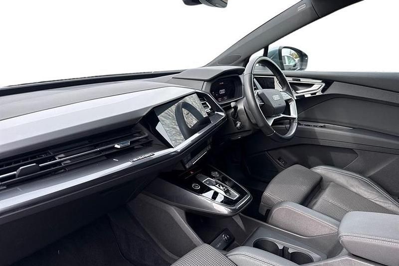 Used Audi Q4 e-tron S-Line 150 kW (204 HP) 2022 Blue SUV