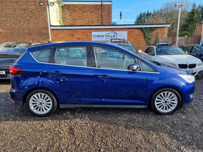 Used Ford C-MAX Titanium 120 HP (88 kW) 2017 Blue MPV