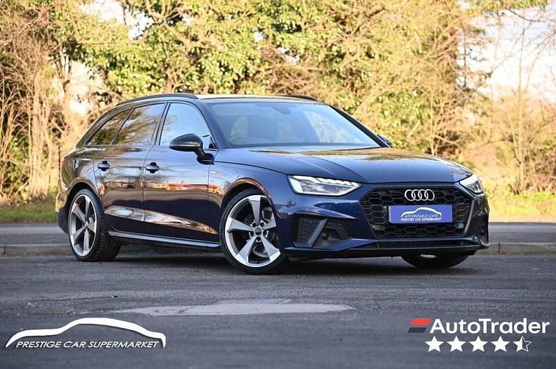 Blue Used 2020 Audi A4 Black Edition Estate | £17,999 (A bit pricey) - Image 1/4