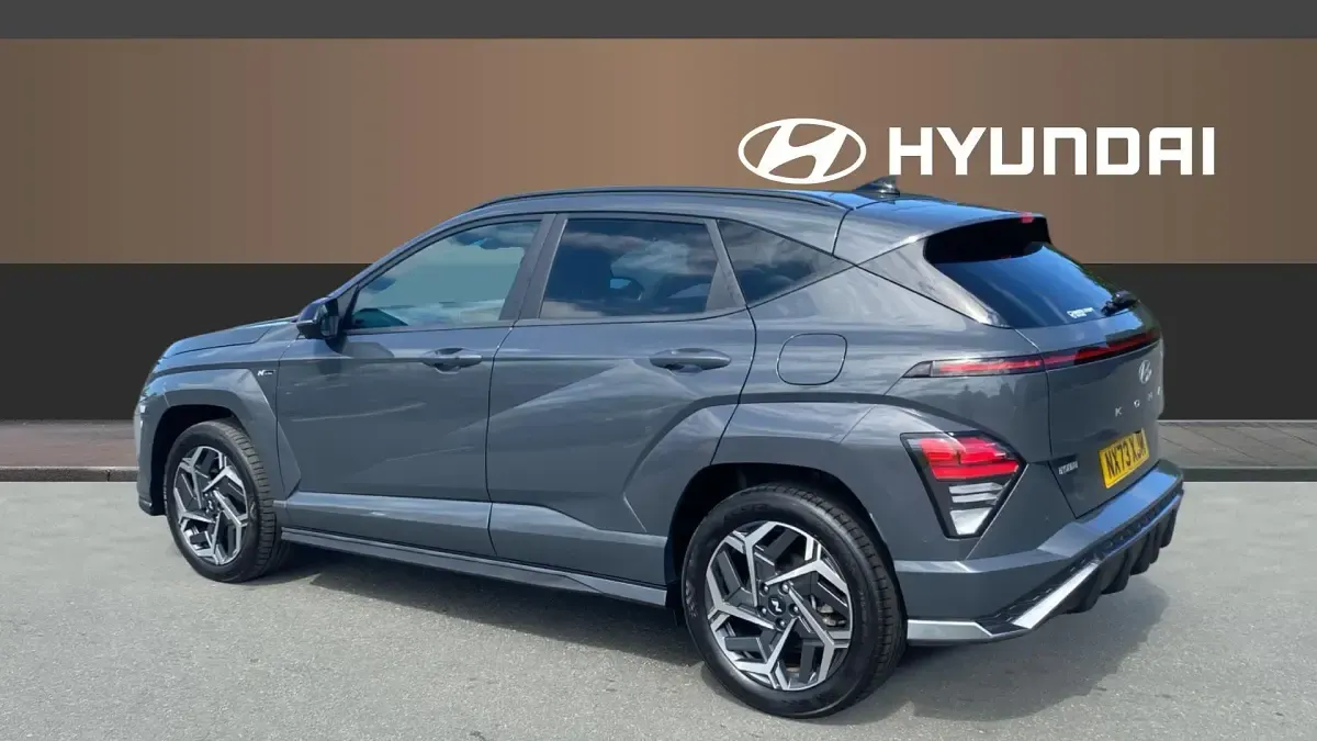 Used Hyundai Kona N Line 141 HP (103 kW) 2023 Grey SUV