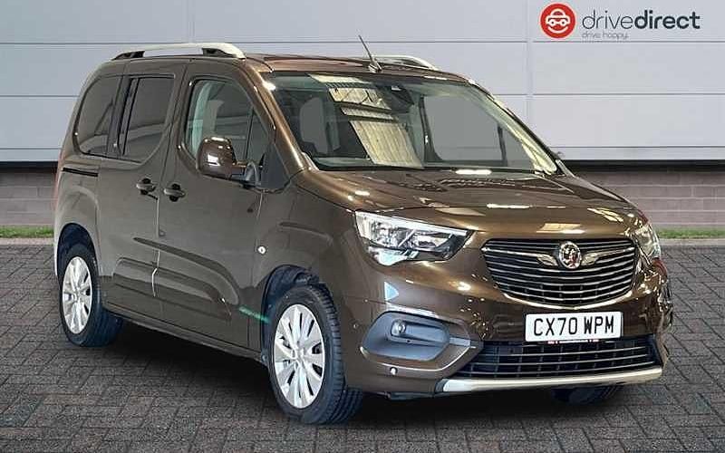 Used Vauxhall Combo Elite 131 HP (96 kW) 2020 Brown Estate