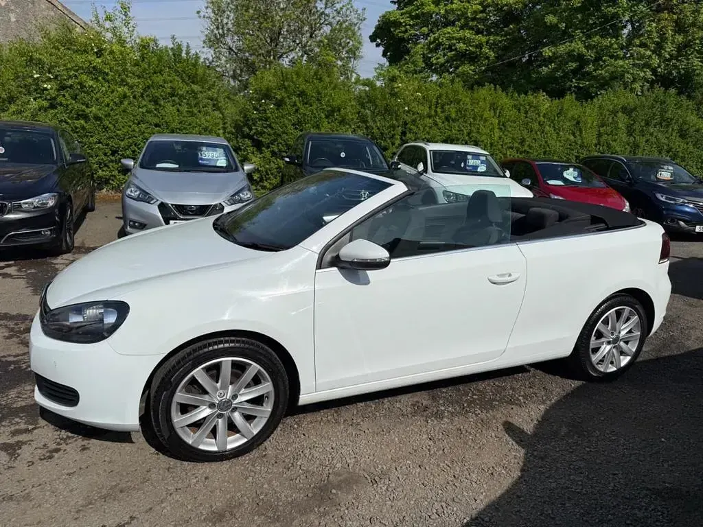 Used VW Golf Cabriolet SE 2014 White Cabriolet