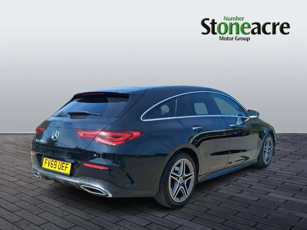 Used Mercedes CLA200 AMG Line Premium 2020 Black Coupe