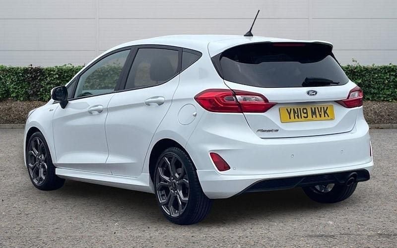Used Ford Fiesta ST-Line X 140 HP (102 kW) 2019 White Hatchback