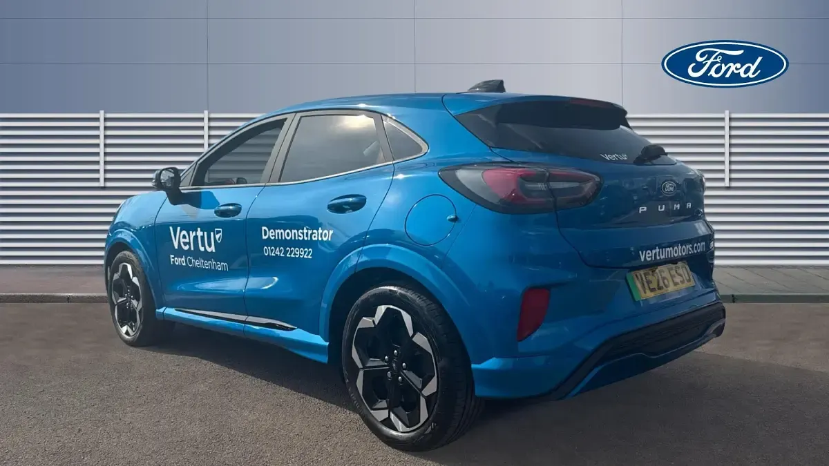 New Ford Puma Gen-E Premium 122 kW (167 HP) 2025 Digital aqua blue (premium paint) SUV