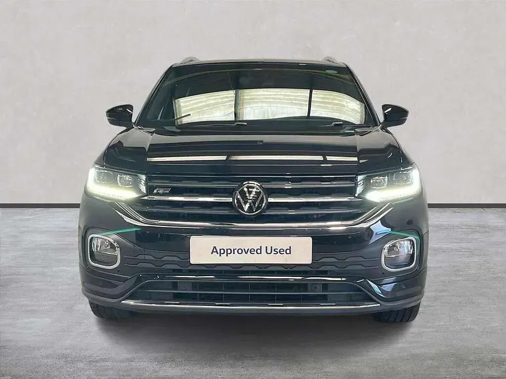 Used VW T-Cross R-line 110 HP (80 kW) 2023 Black SUV