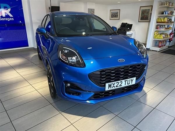 Blue Used 2022 Ford Puma ST-Line X SUV | £19,789 (Fair price) - Image 1/1