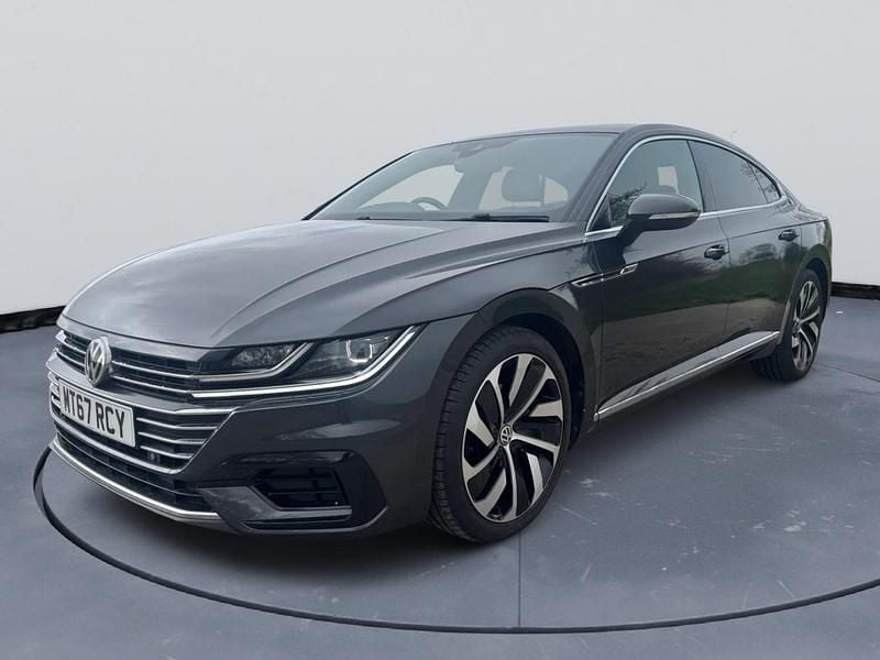 Used VW Arteon R-line 150 HP (110 kW) 2018 Grey Hatchback