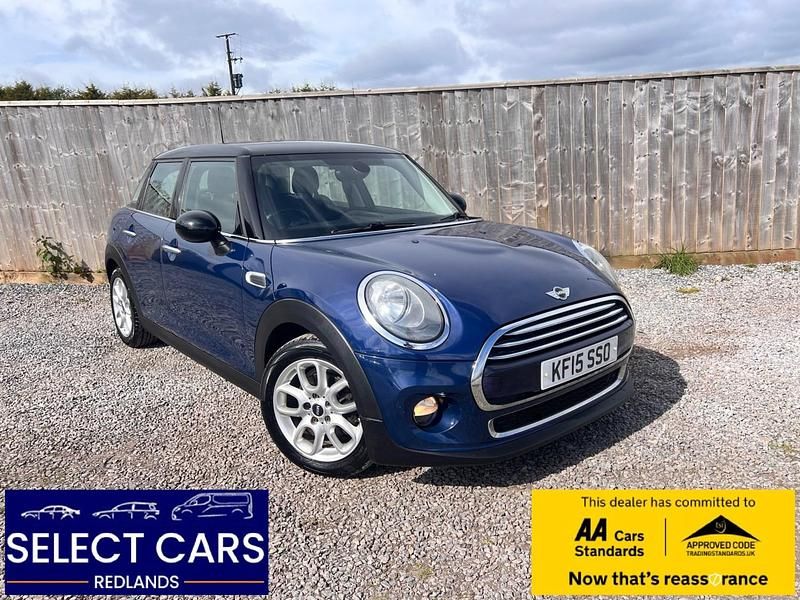 Used Mini Cooper D Hatch 116 HP (85 kW) 2015 Blue Hatchback